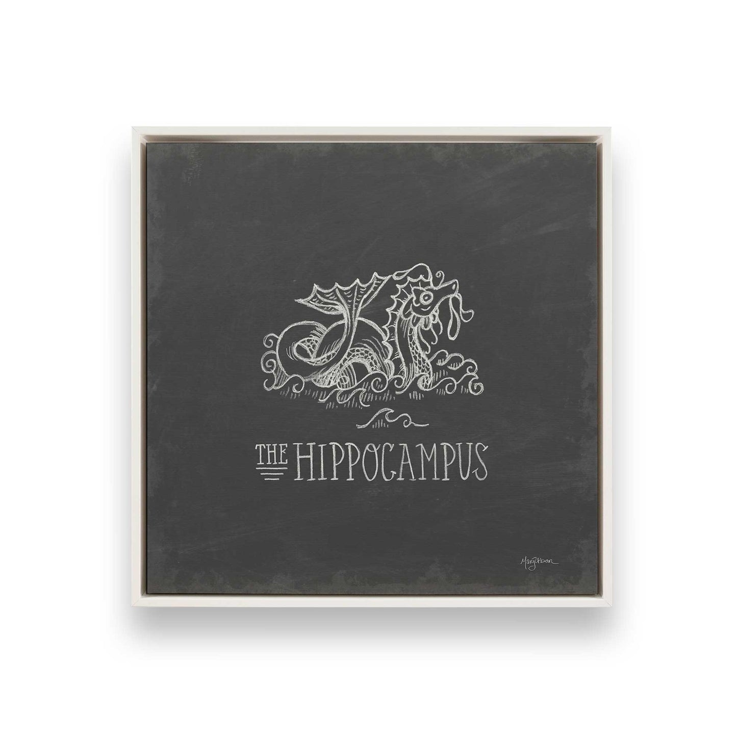 [Color:Opaque White], Picture of art in a White frame