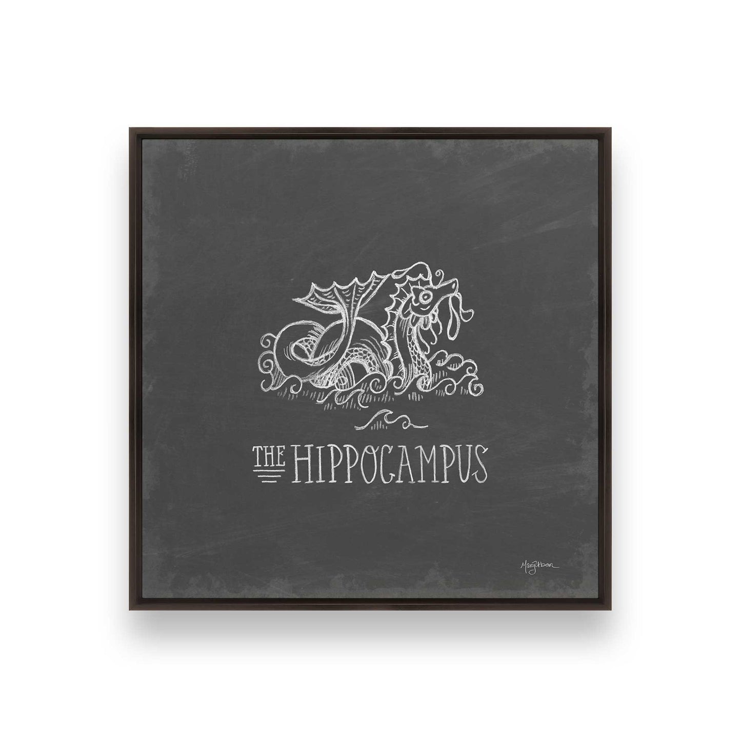 [Color:Espresso], Picture of art in a Espresso frame