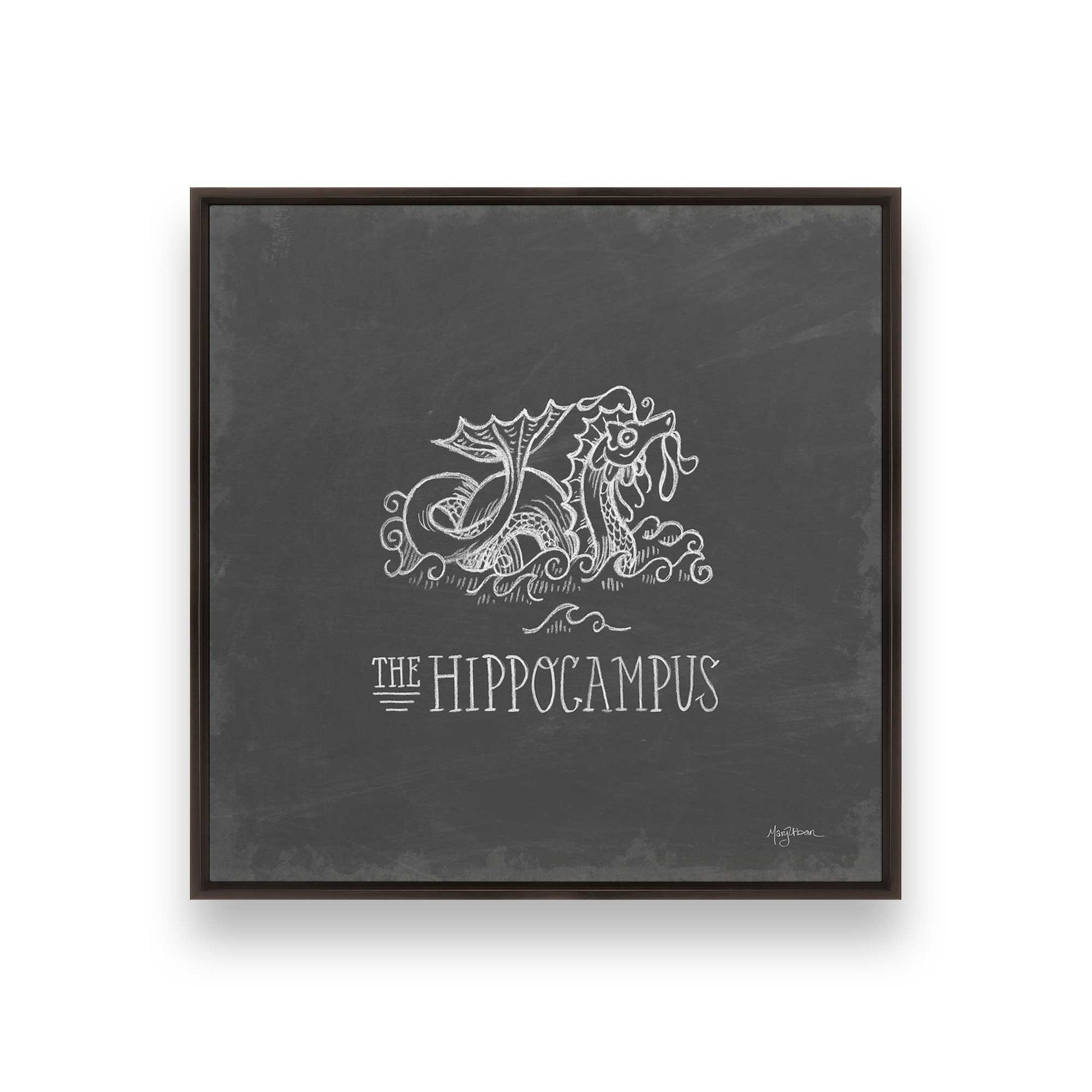 [Color:Espresso], Picture of art in a Espresso frame