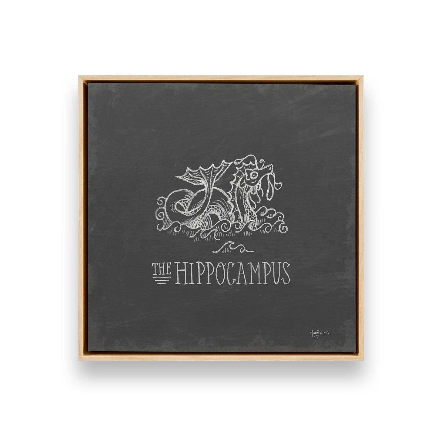 [Color:American Maple], Picture of art in a American Maple frame