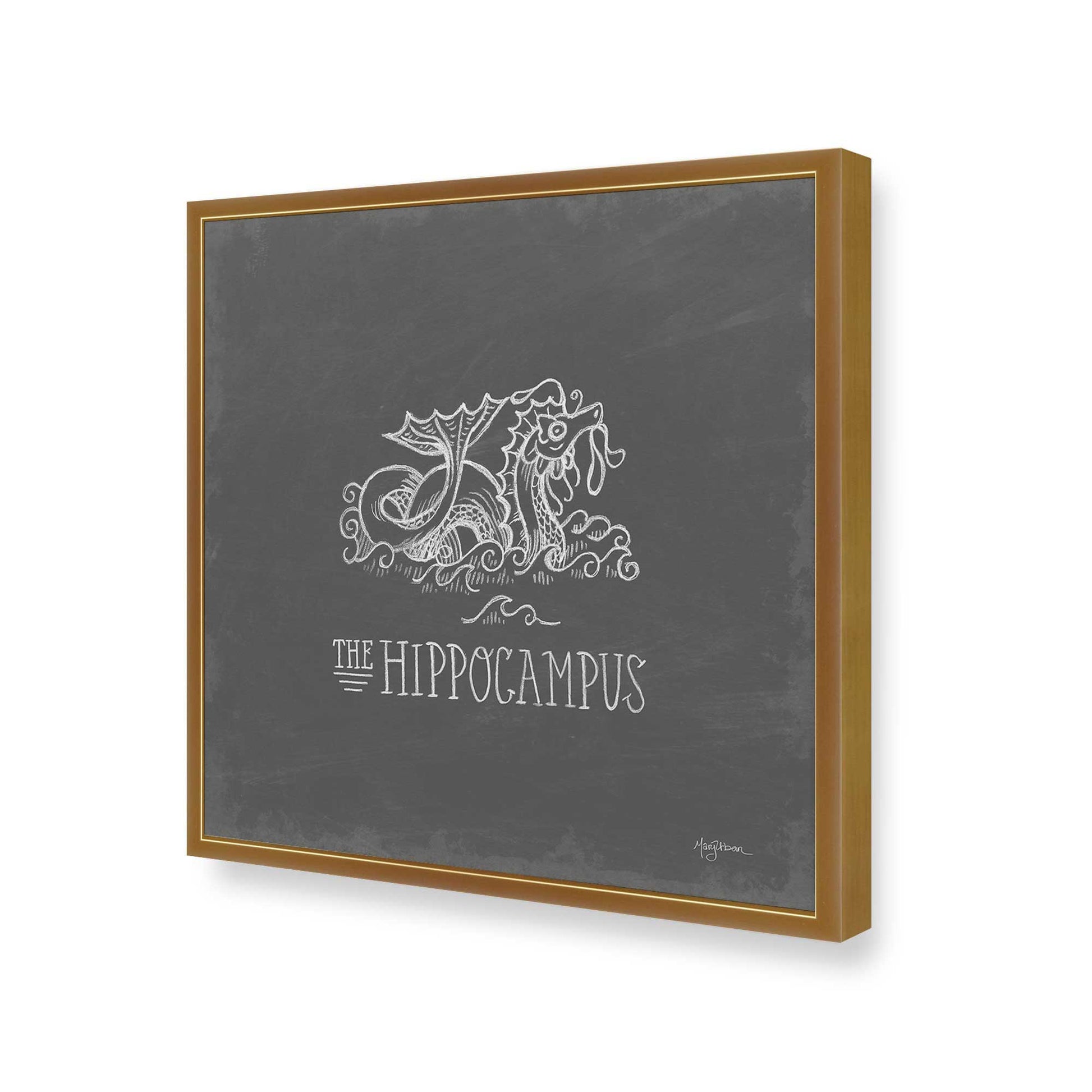 [Color:Polished Gold], Picture of art in a Polished Gold frame of the corner