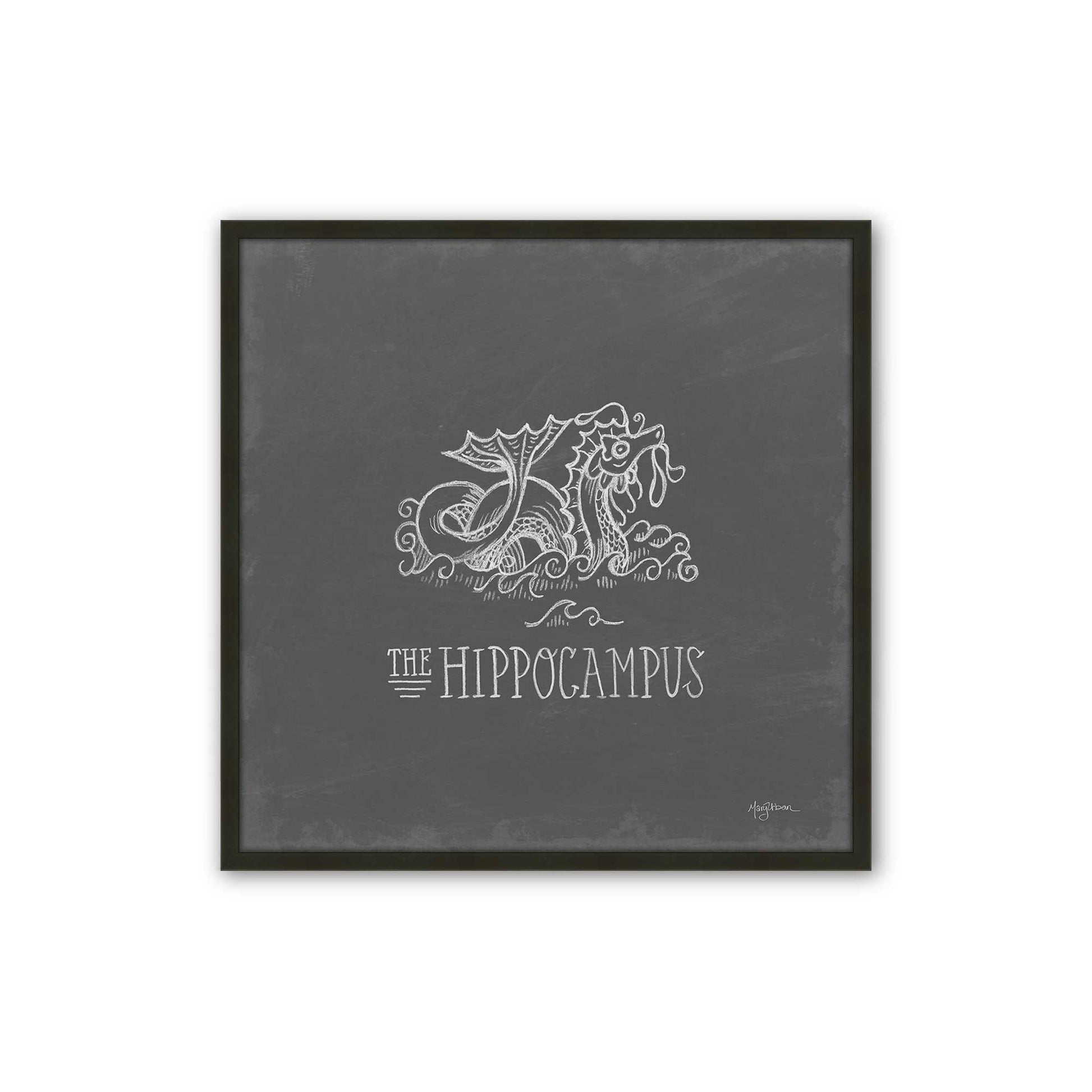 [Color:Satin Black], Picture of art in a Satin Black frame