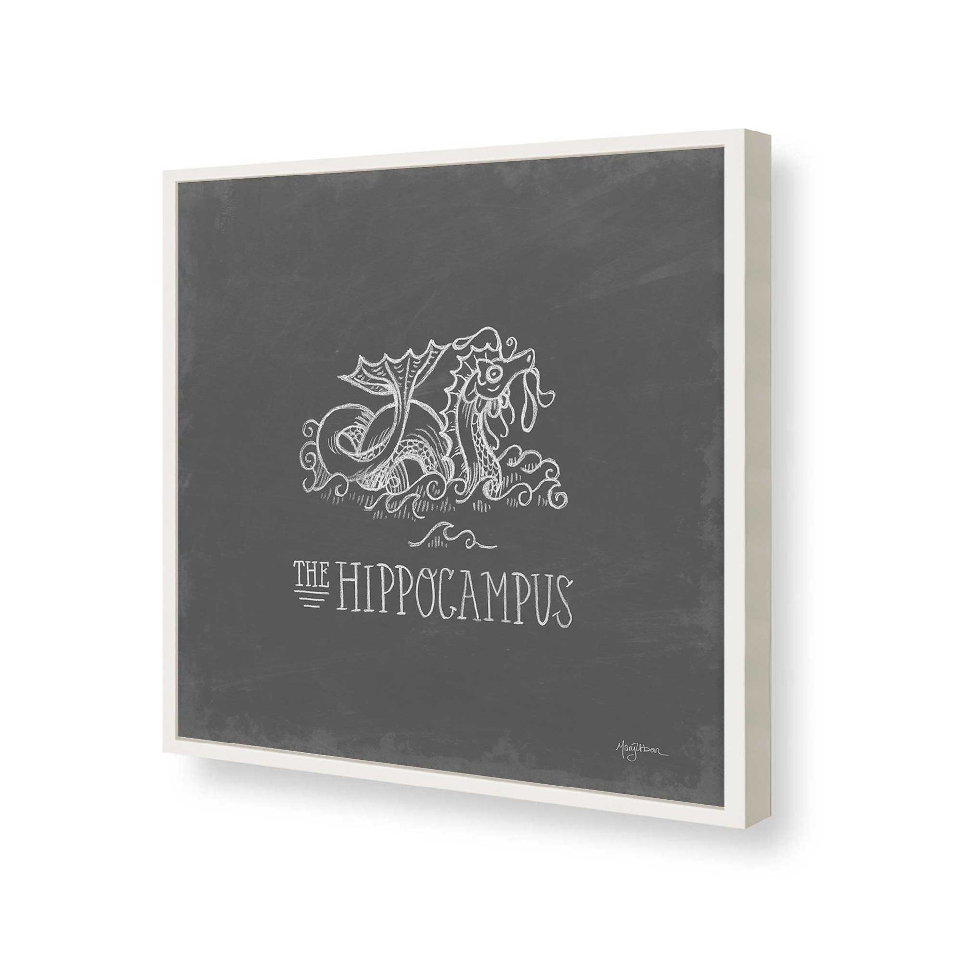 [Color:Opaque White], Picture of art in a Opaque White frame of the corner