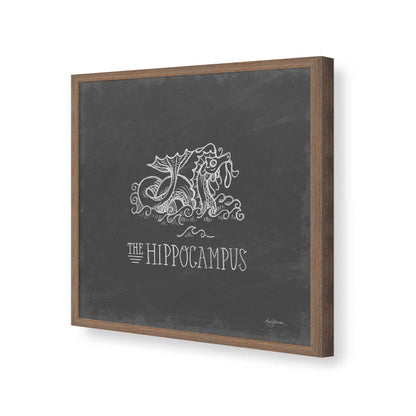 [Color:Walnut], Picture of art in a Walnut frame of the corner