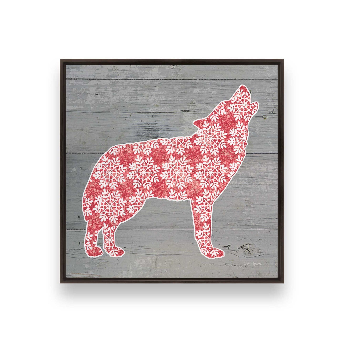 [Color:Espresso], Picture of art in a Espresso frame