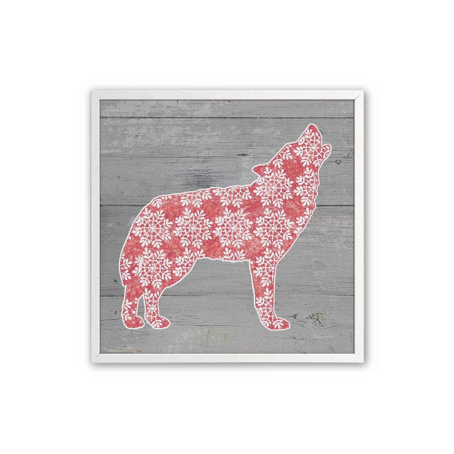 [Color:Opaque White], Picture of art in a Opaque White frame