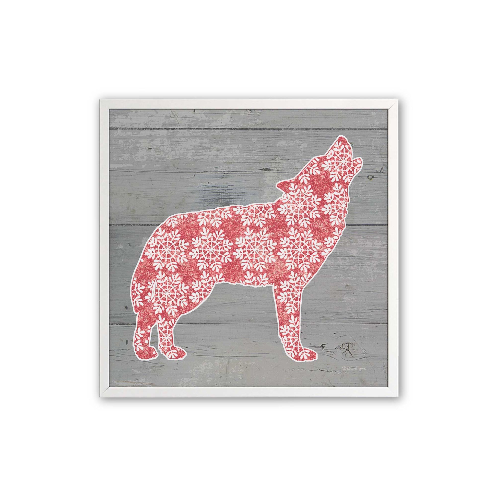 [Color:Opaque White], Picture of art in a Opaque White frame