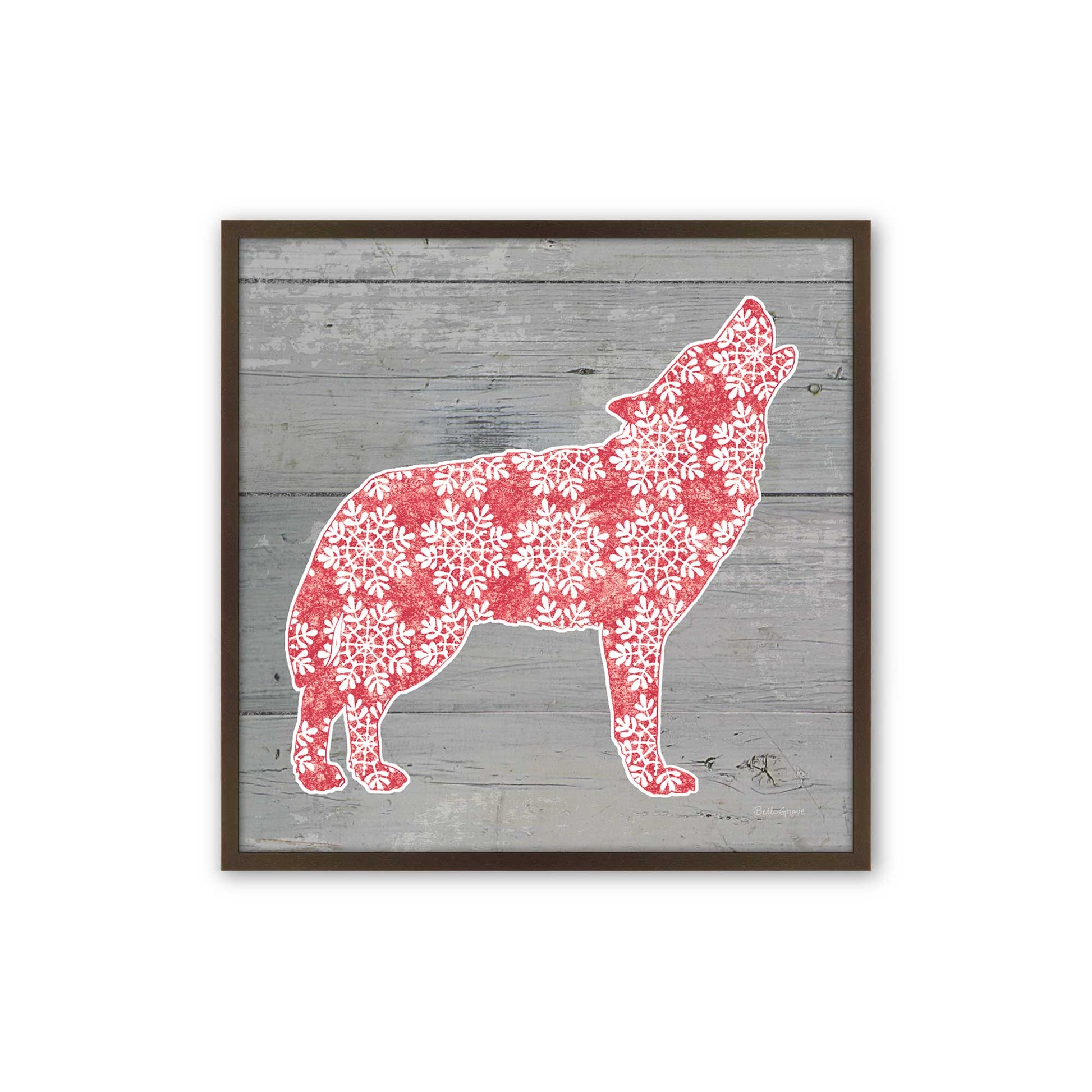 [Color:Espresso], Picture of art in a Espresso frame