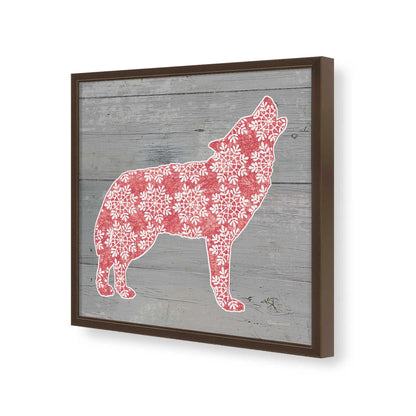 [Color:Espresso], Picture of art in a Espresso frame of the corner