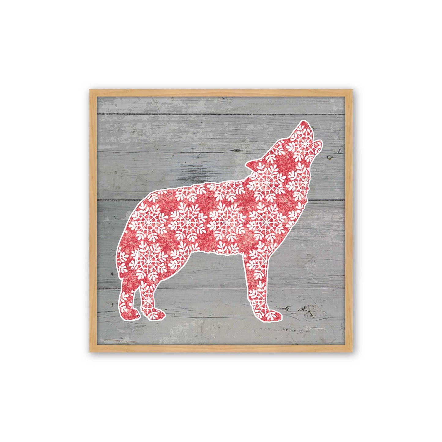 [Color:Espresso], Picture of art in a Espresso frame