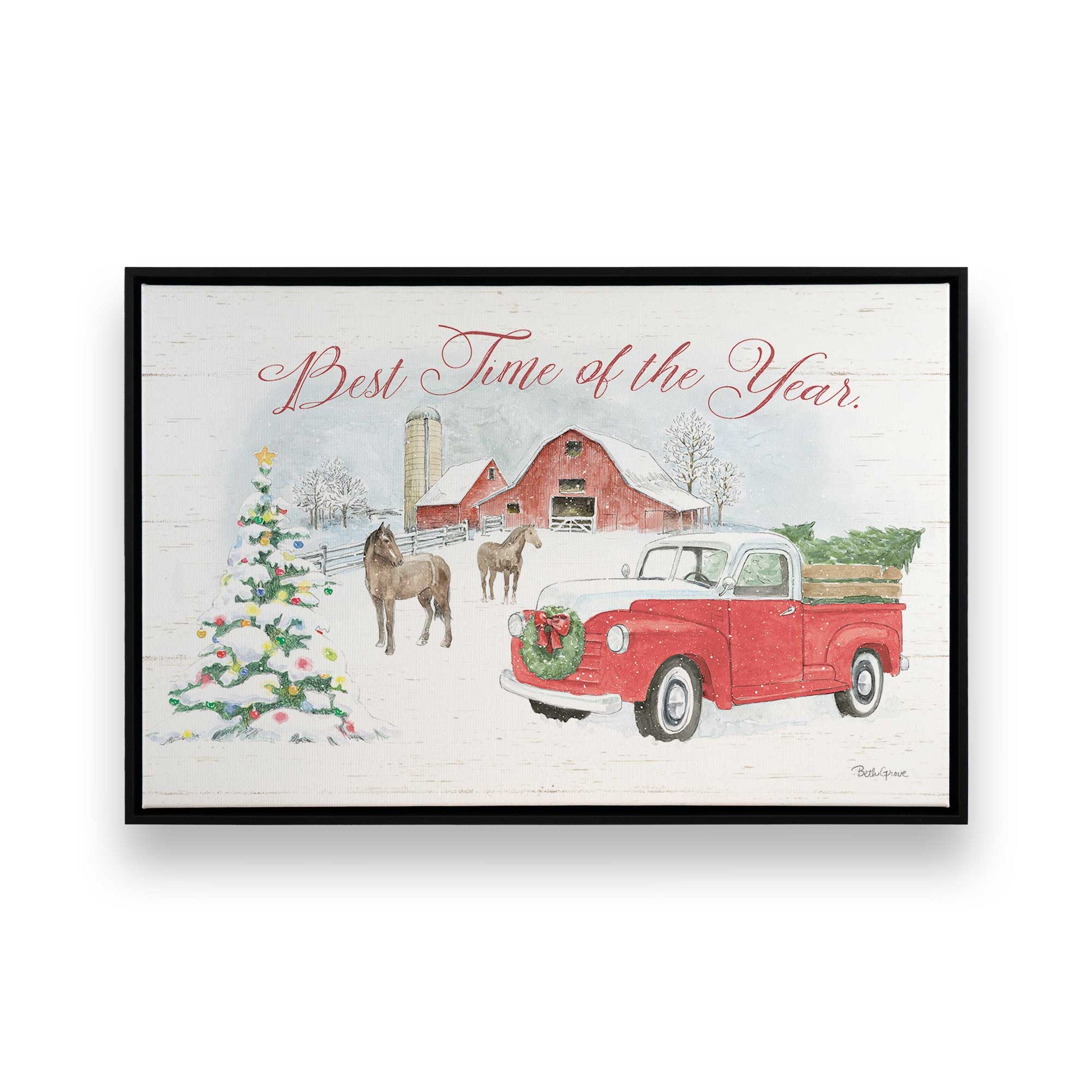 [Color:Satin Black], Picture of art in a Satin Black frame