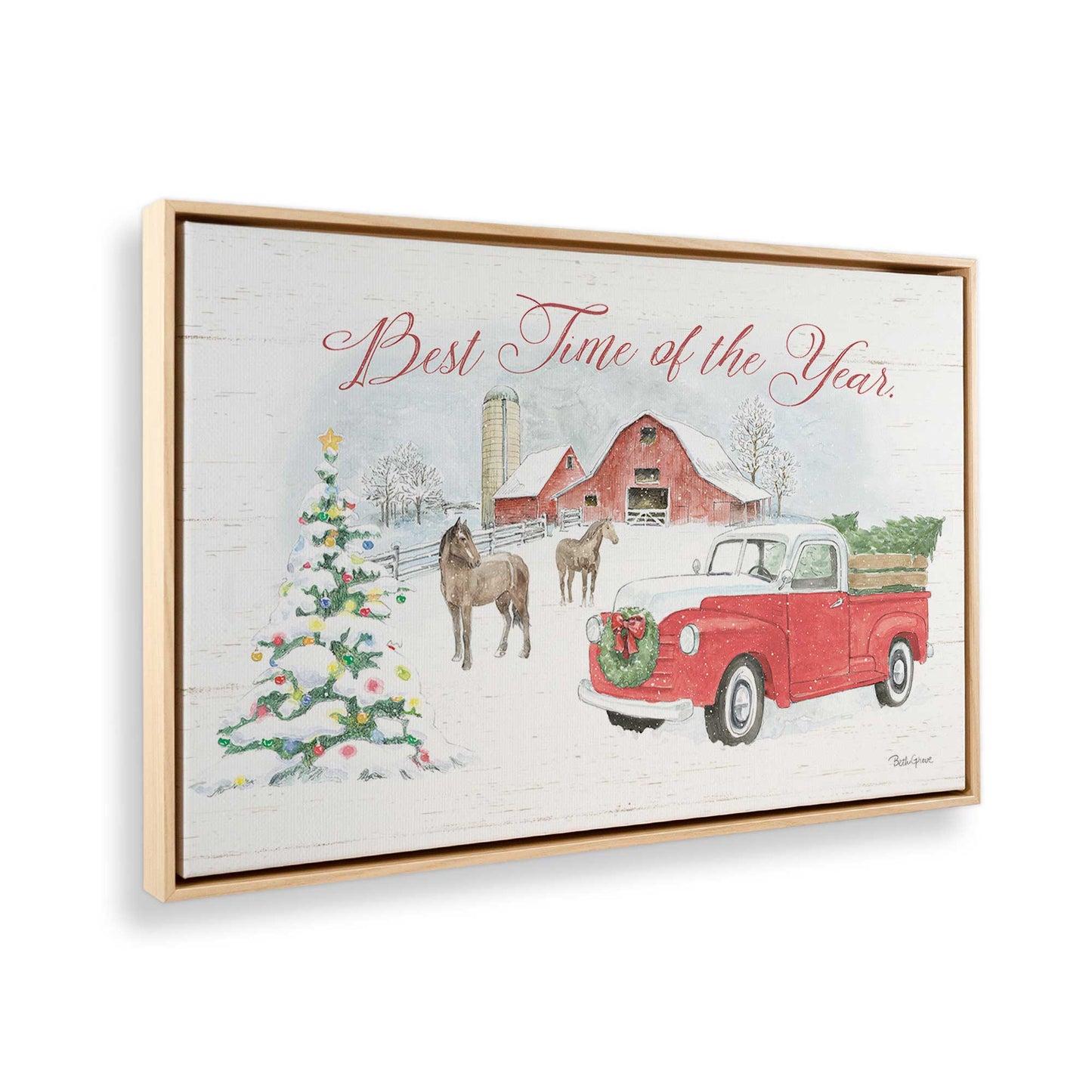 [Color:American Maple], Picture of the corner of the art