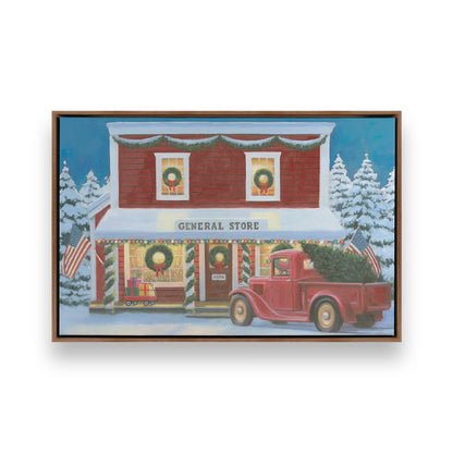 [Color:Walnut], Picture of art in a Walnut frame