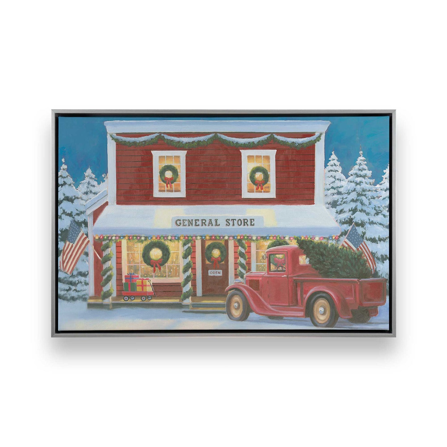 [Color:Polished Chrome], Picture of art in a Polished Chrome frame