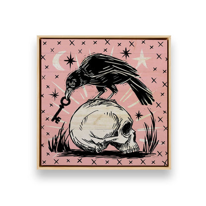 [Color:American Maple], Picture of art in a American Maple frame