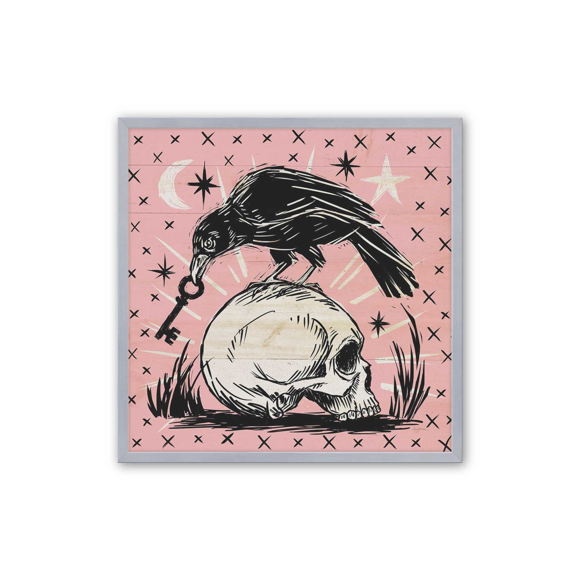 [Color:Polished Chrome], Picture of art in a Polished Chrome frame