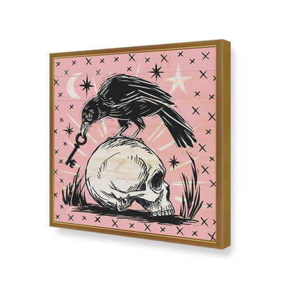 [Color:Polished Gold], Picture of art in a Polished Gold frame of the corner