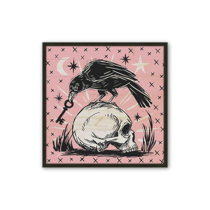 [Color:Satin Black], Picture of art in a Satin Black frame