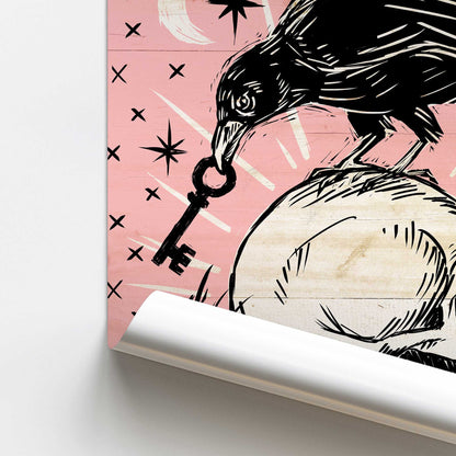 [Color:Rolled Print], Picture of close up of art