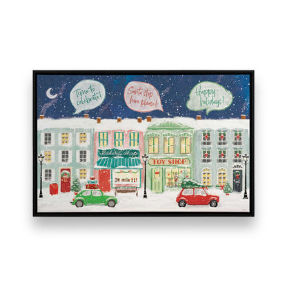 [Color:Satin Black], Picture of art in a Satin Black frame