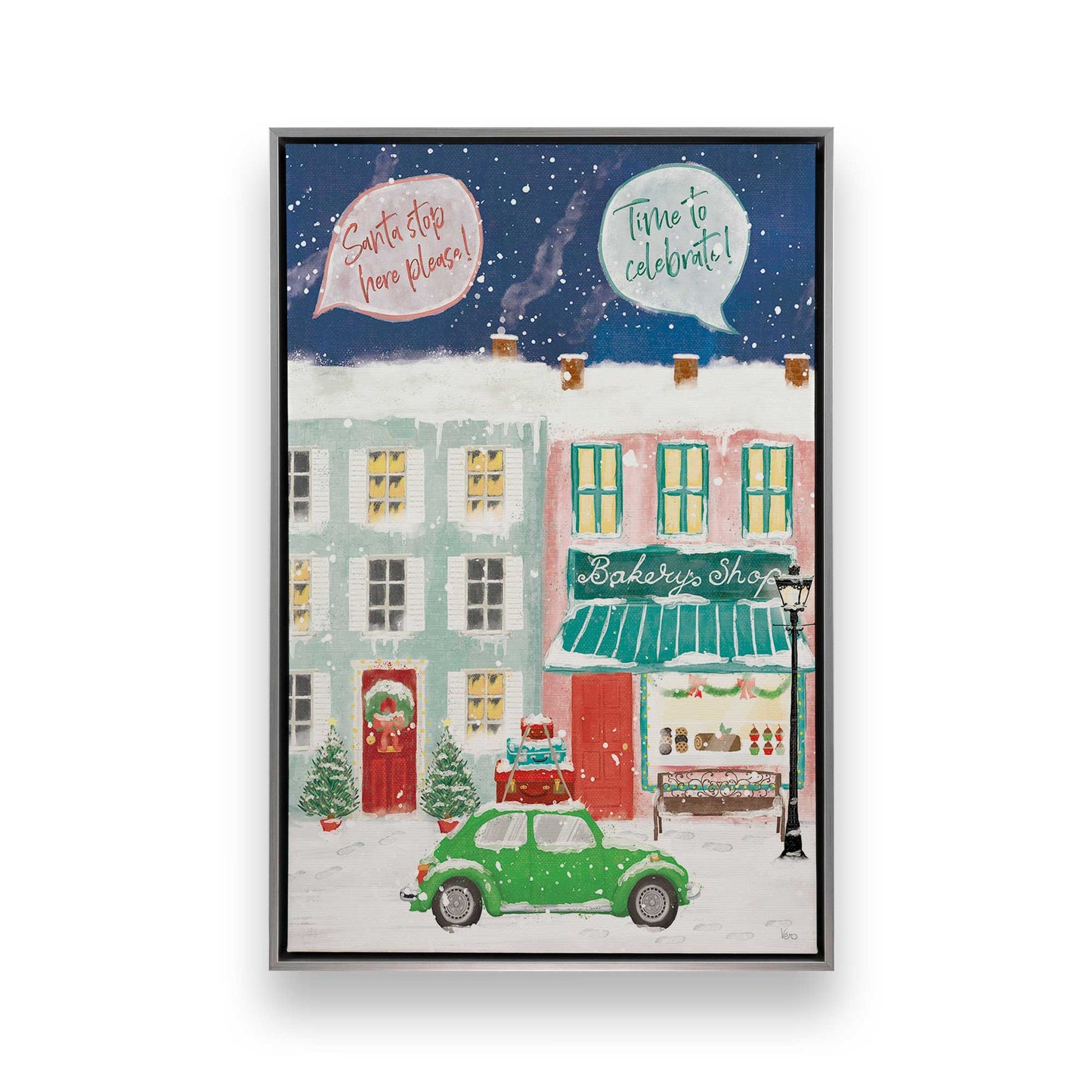 [Color:Polished Chrome], Picture of art in a Polished Chrome frame