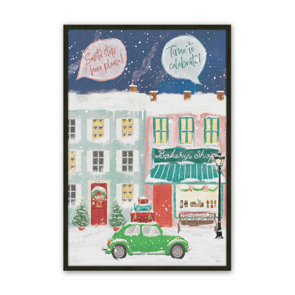 [Color:Satin Black], Picture of art in a Satin Black frame