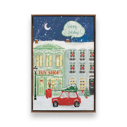 [Color:Walnut], Picture of art in a Walnut frame