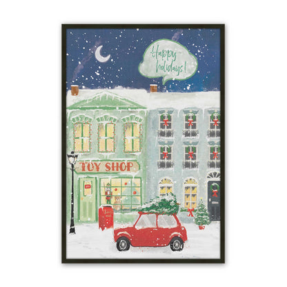 [Color:Satin Black], Picture of art in a Satin Black frame