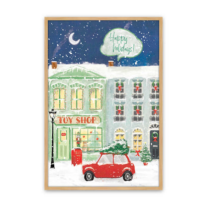 [Color:American Maple], Picture of art in a American Maple frame