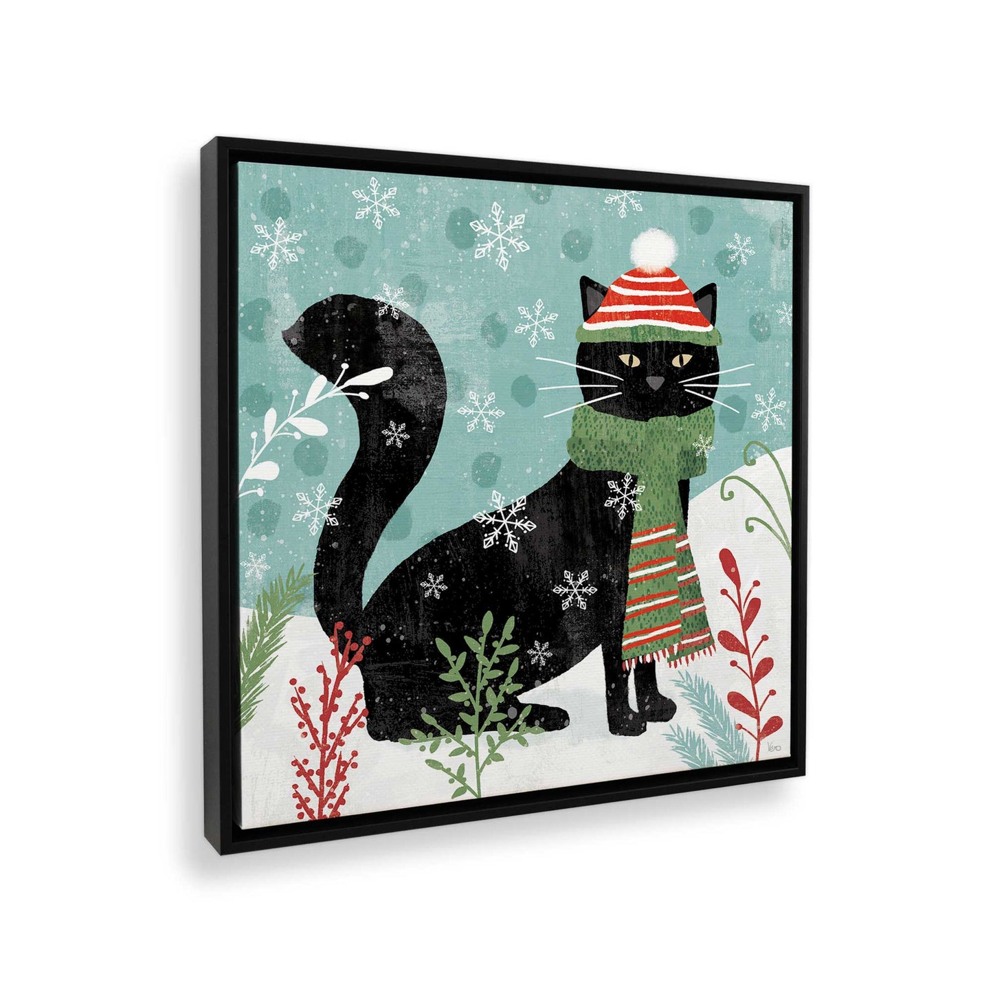 [Color:Satin Black], Picture of the corner of the art