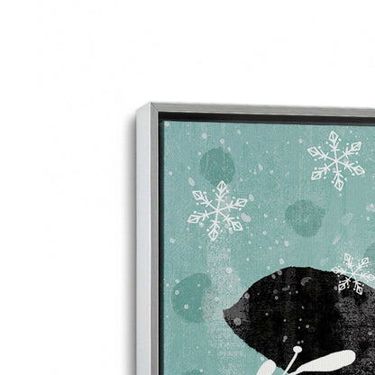 [Color:Polished Chrome], Picture of art in a Polished Chrome frame at an angle