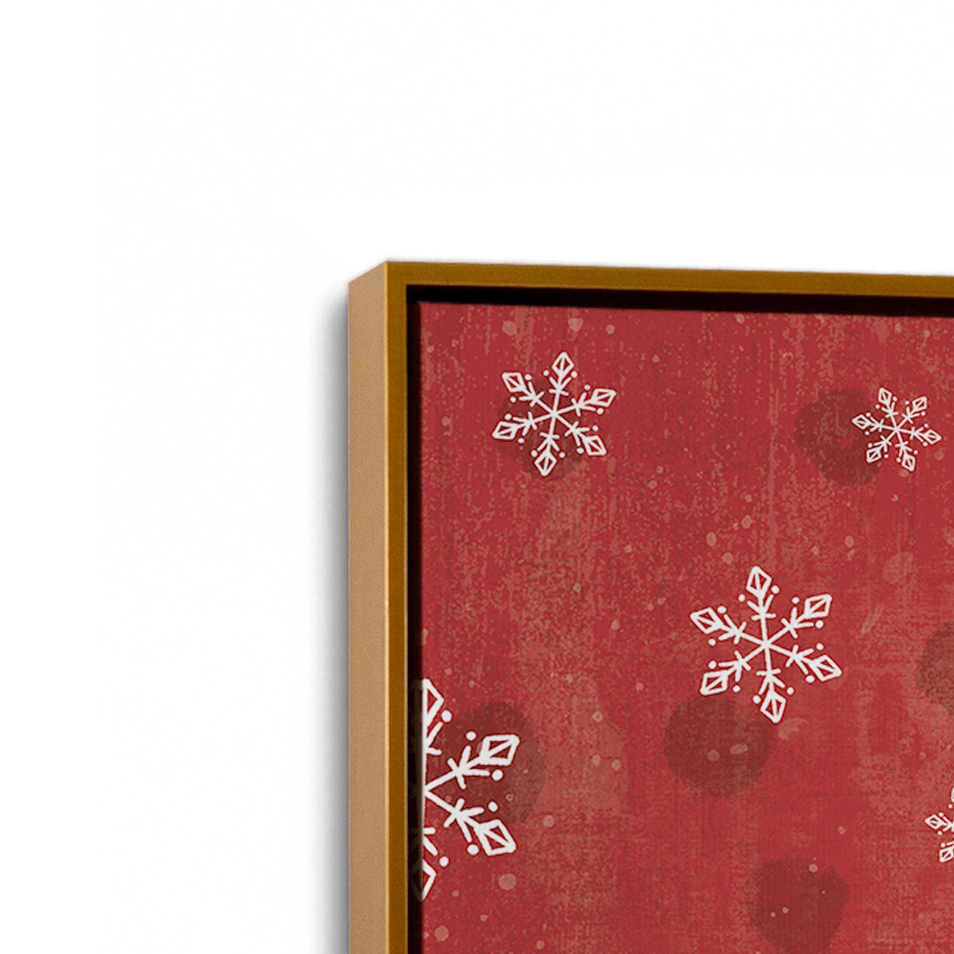 [Color:Polished Gold], Picture of art in a Polished Gold frame at an angle