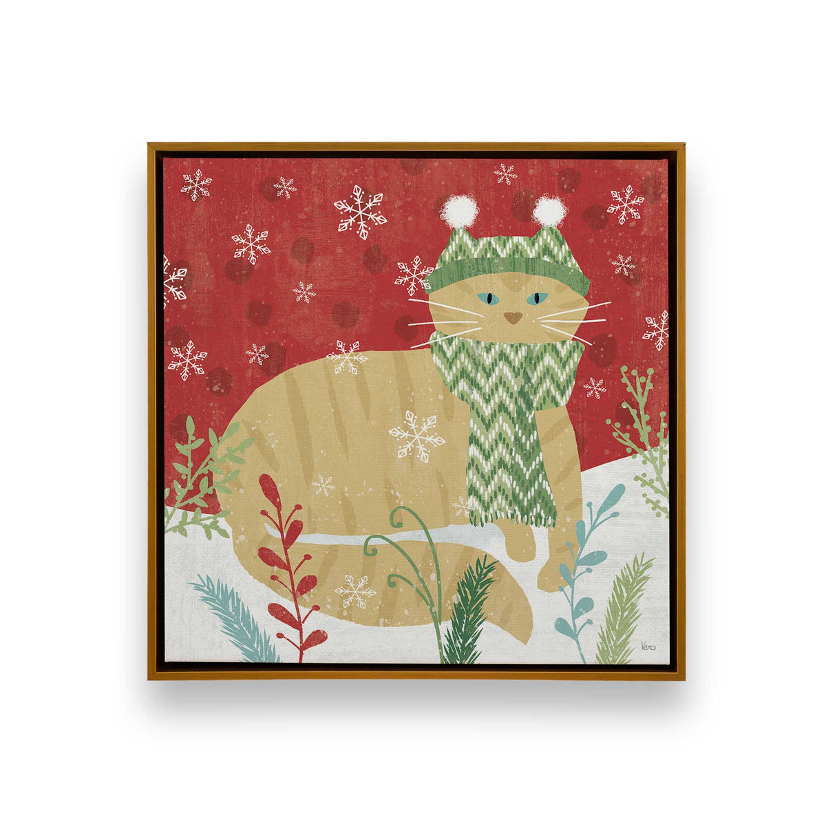 [Color:Polished Gold], Picture of art in a Polished Gold frame