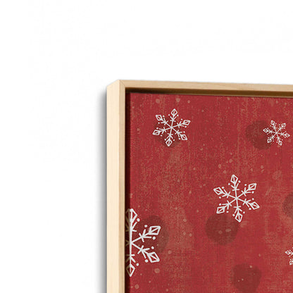 [Color:American Maple], Picture of art in a American Maple frame at an angle