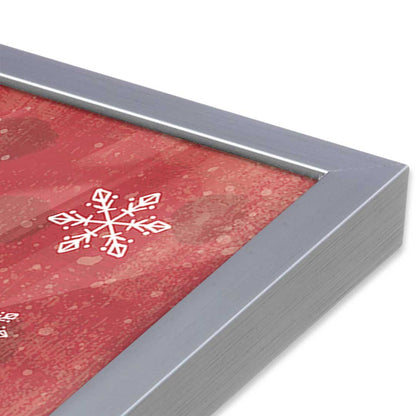 [Color:Polished Chrome], Picture of art in a Polished Chrome frame at an angle