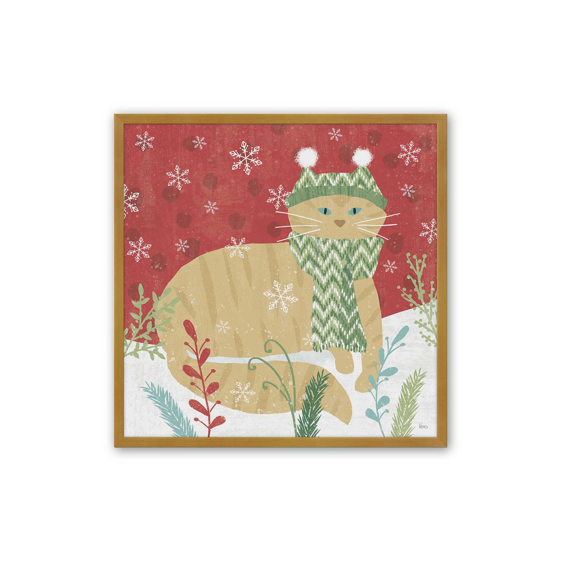 [Color:Polished Gold], Picture of art in a Polished Gold frame