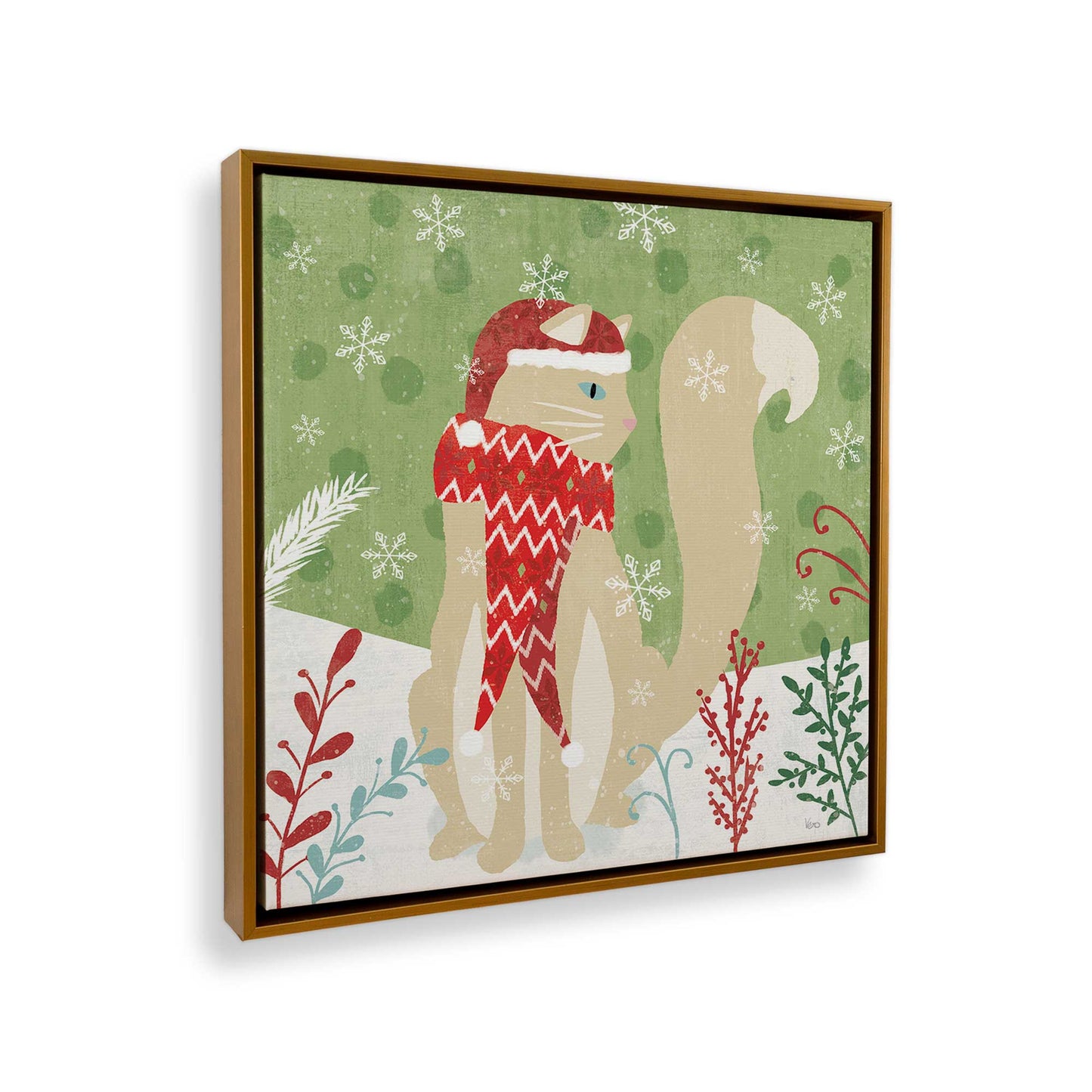 [Color:Polished Gold], Picture of the corner of the art