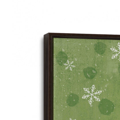 [Color:Espresso], Picture of art in a Espresso frame at an angle