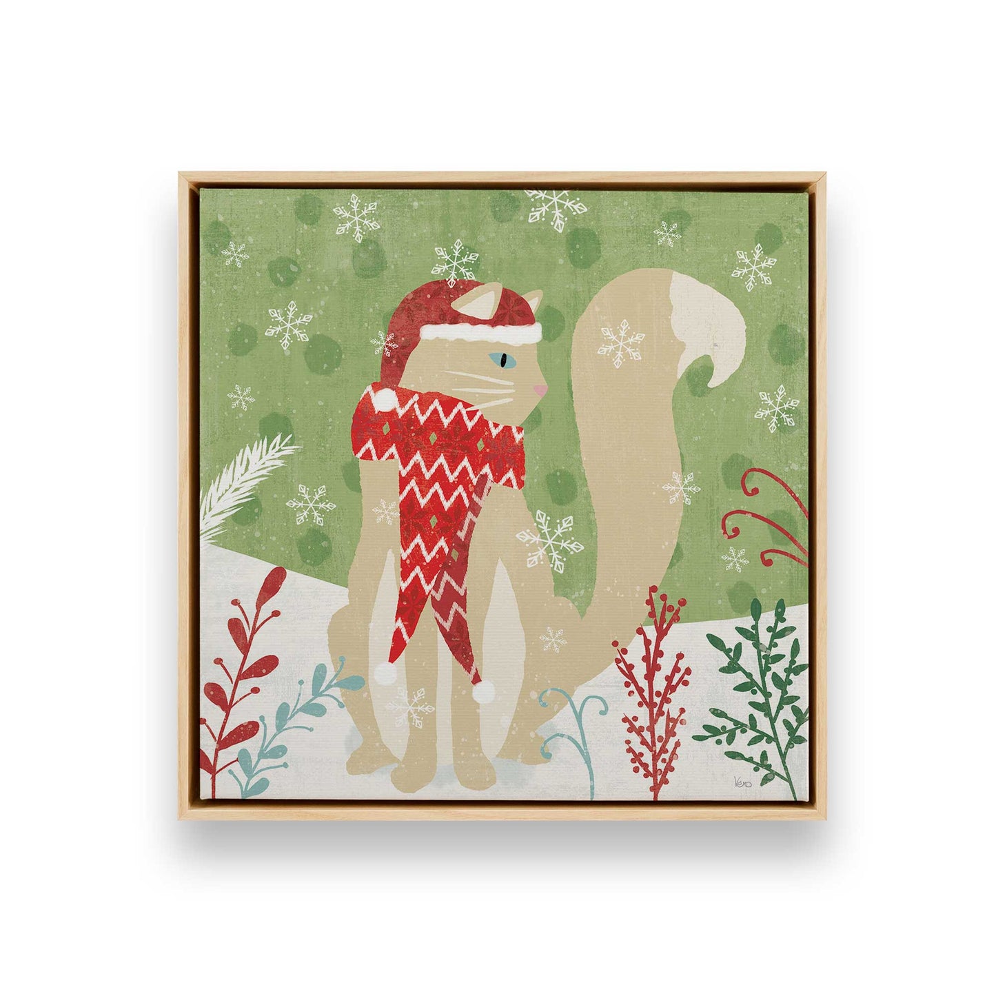 [Color:American Maple], Picture of art in an American Maple frame