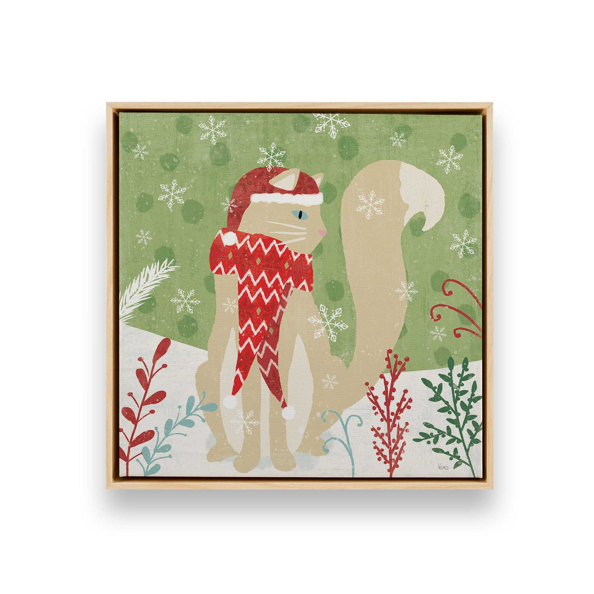 [Color:American Maple], Picture of art in an American Maple frame