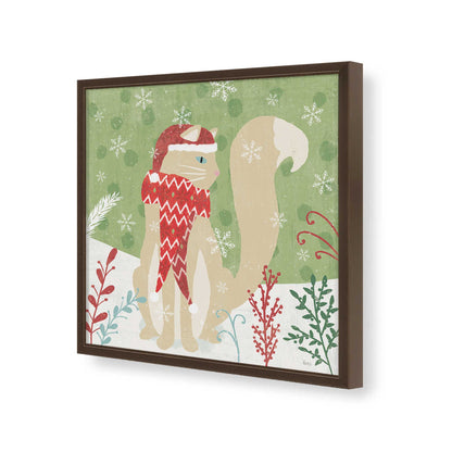 [Color:Espresso], Picture of art in a Espresso frame of the corner