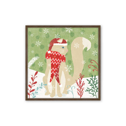 [Color:Walnut], Picture of art in a Walnut frame