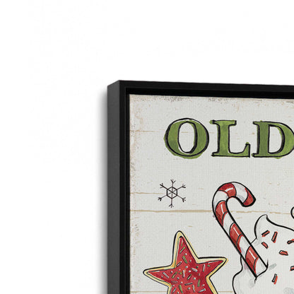 [Color:Satin Black], Picture of art in a Satin Black frame at an angle