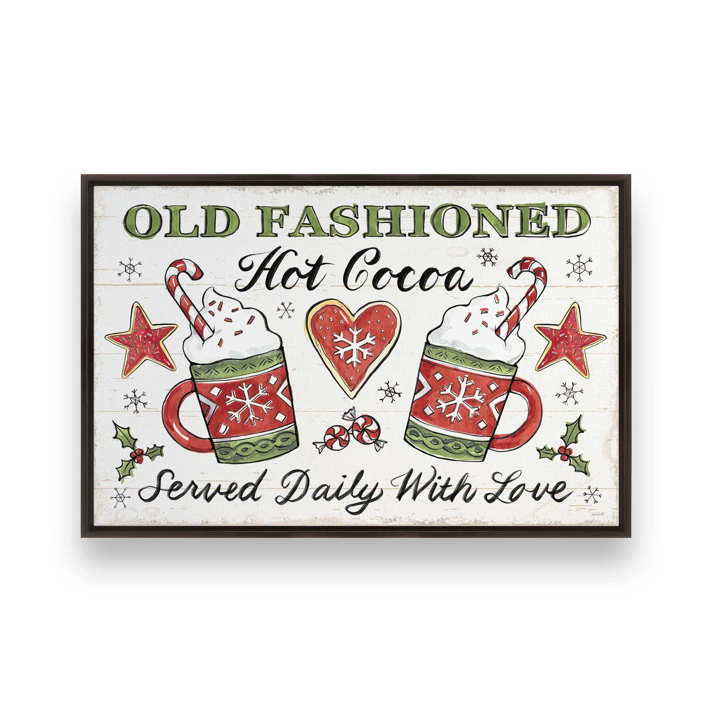 [Color:Espresso], Picture of art in a Espresso frame