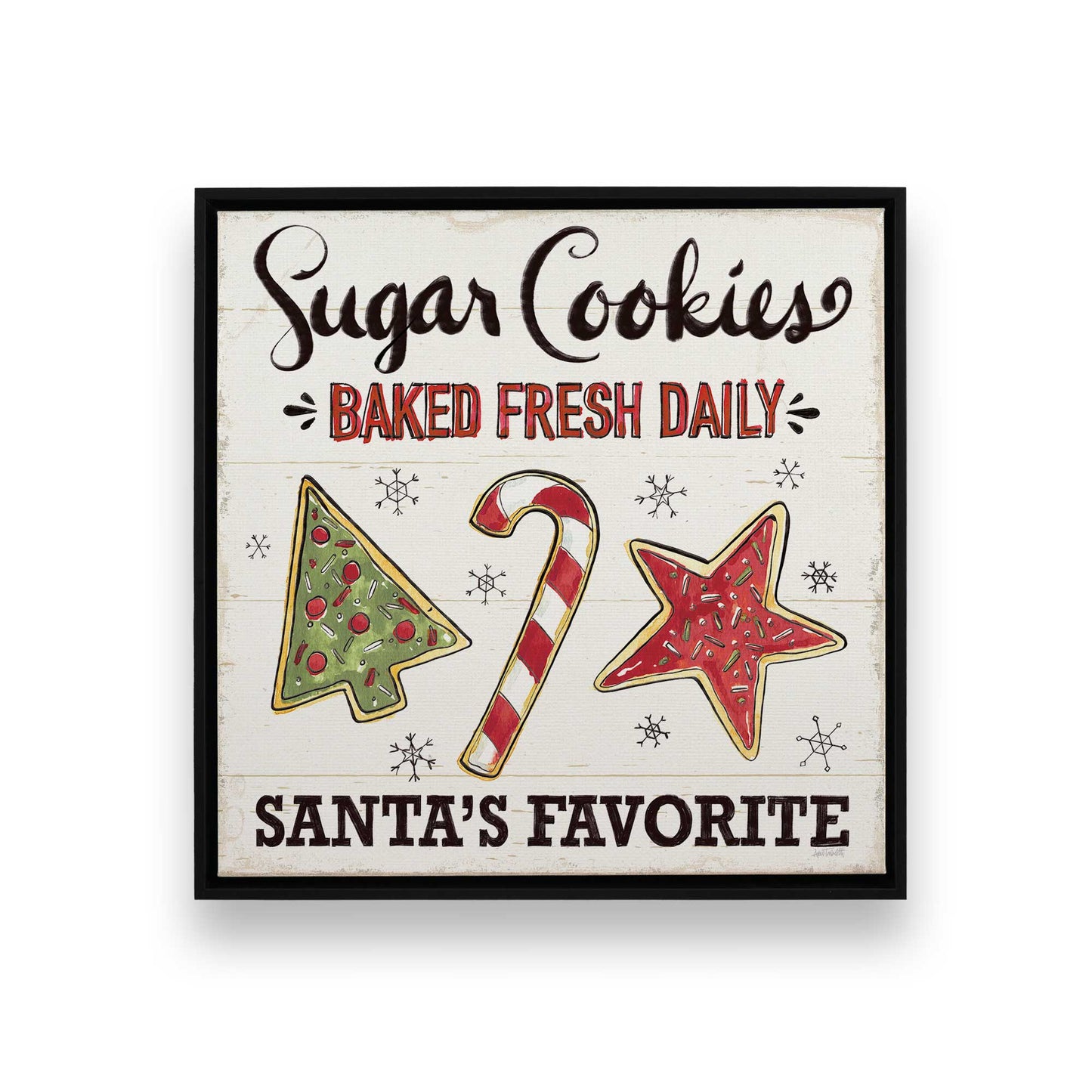 [Color:Satin Black], Picture of art in a Satin Black frame