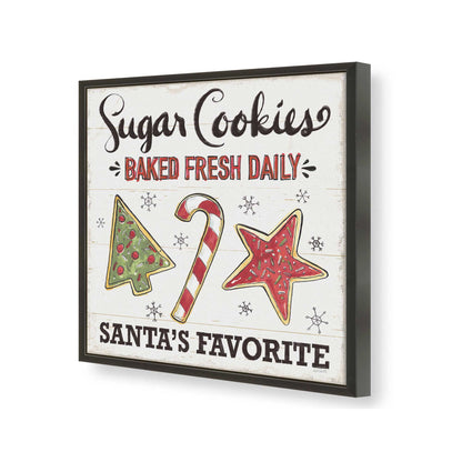 [Color:Satin Black], Picture of art in a Satin Black frame of the corner