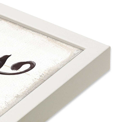 [Color:Opaque White], Picture of art in a Opaque White frame at an angle