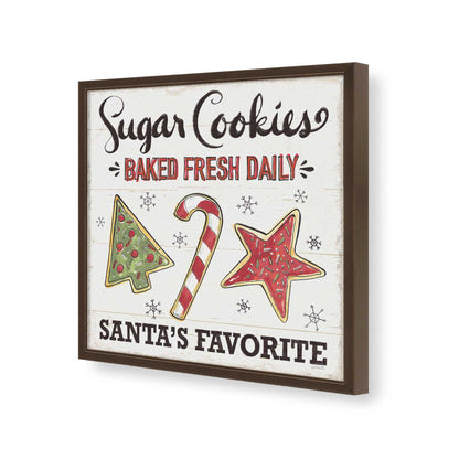 [Color:Espresso], Picture of art in a Espresso frame of the corner