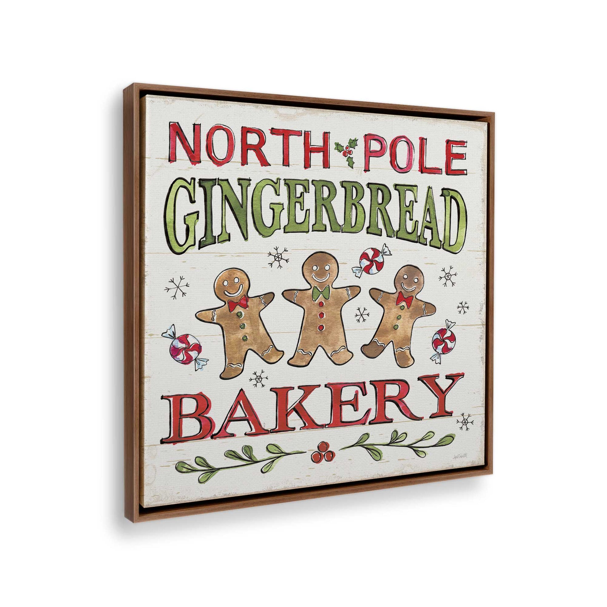 [Color:Walnut], Picture of the corner of the art