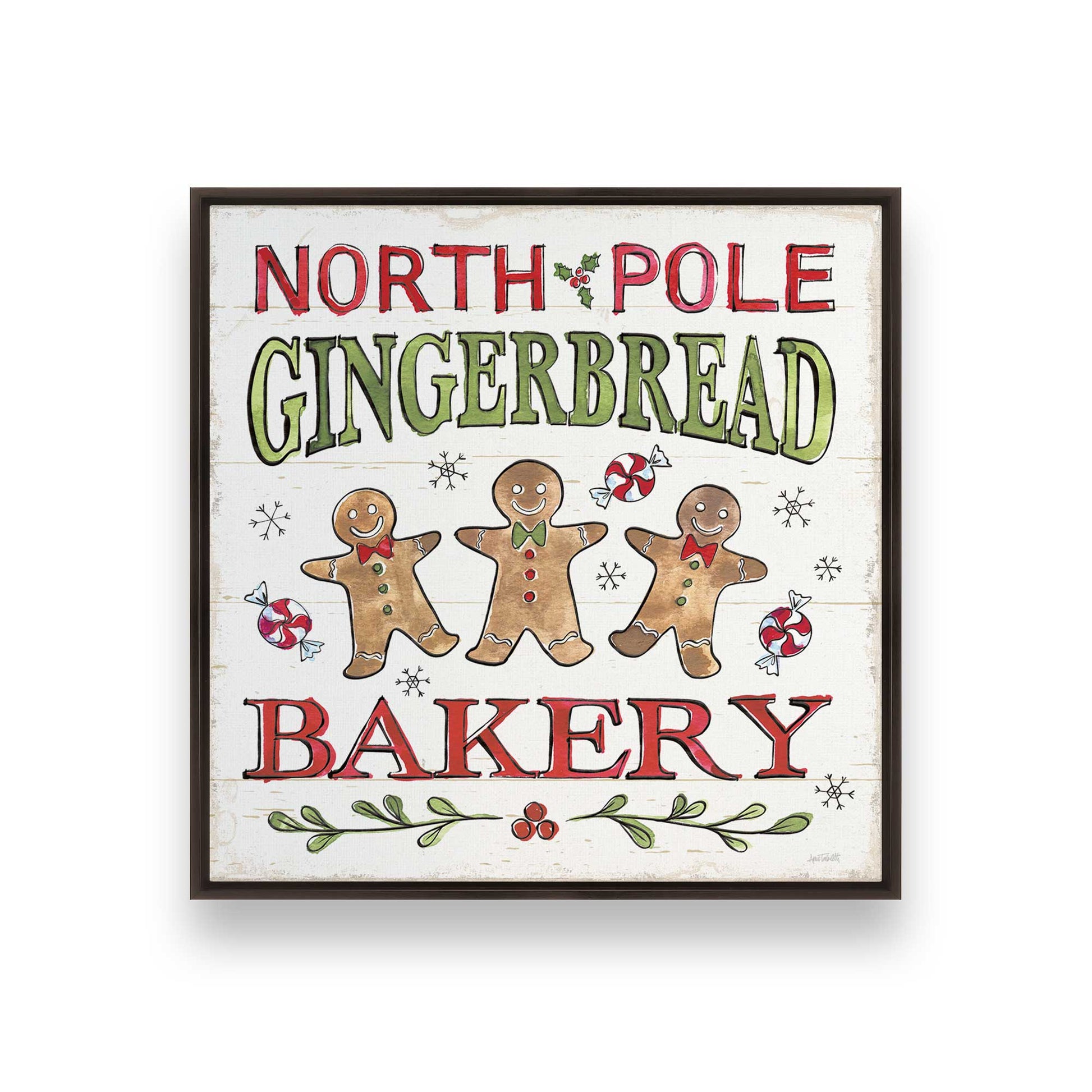 [Color:Espresso], Picture of art in a Espresso frame